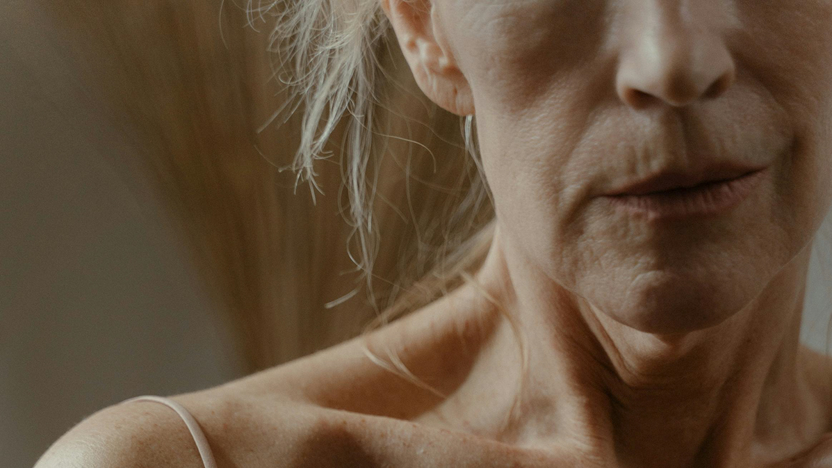 Frau in den Wechseljahren