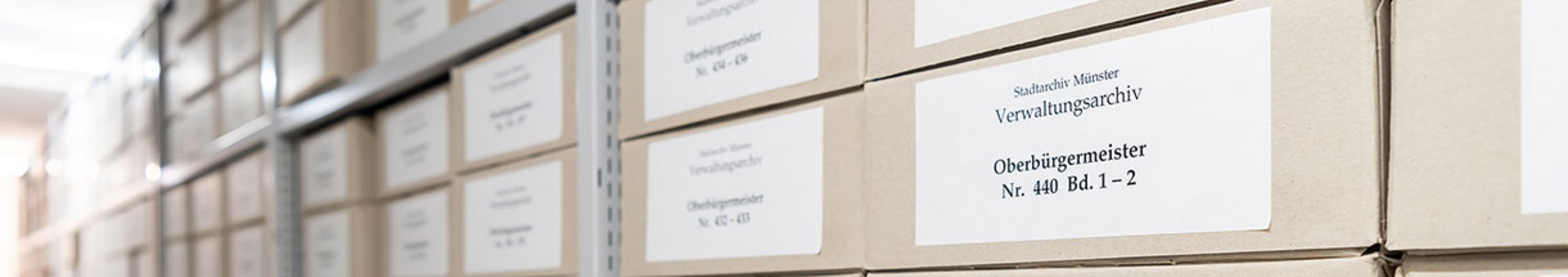 Stadt Münster Stadtarchiv Archivalien digital