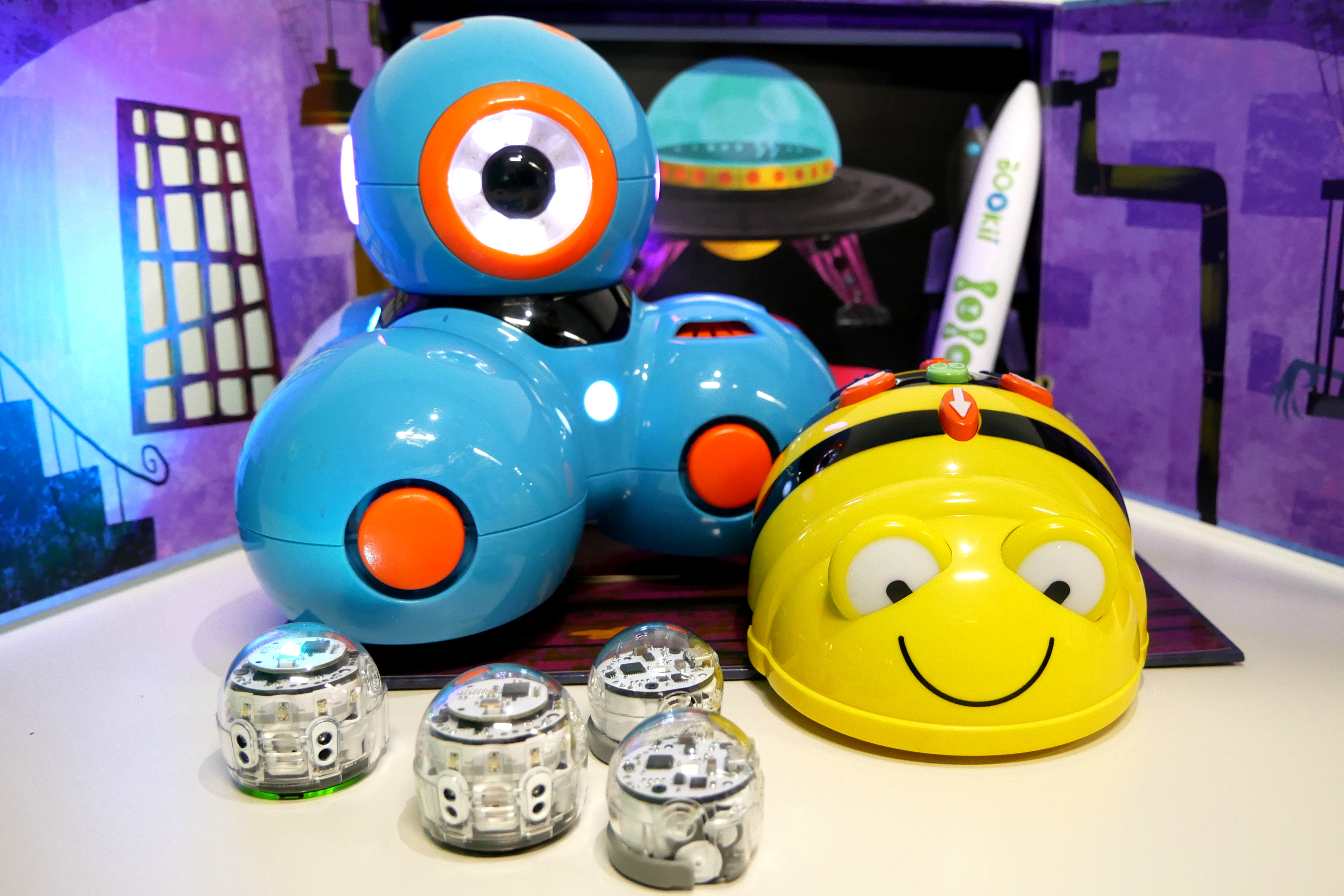 Kleine Roboter aus der MakeIT-Tasche