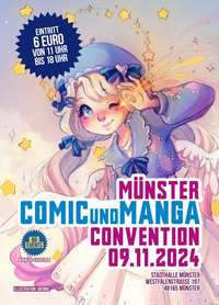 Vorankündigung: Münster Comic und Manga Convention Samstag, 9. November 2024