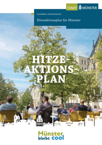 Deckblatt Hitzeaktionsplan der Stadt Münster