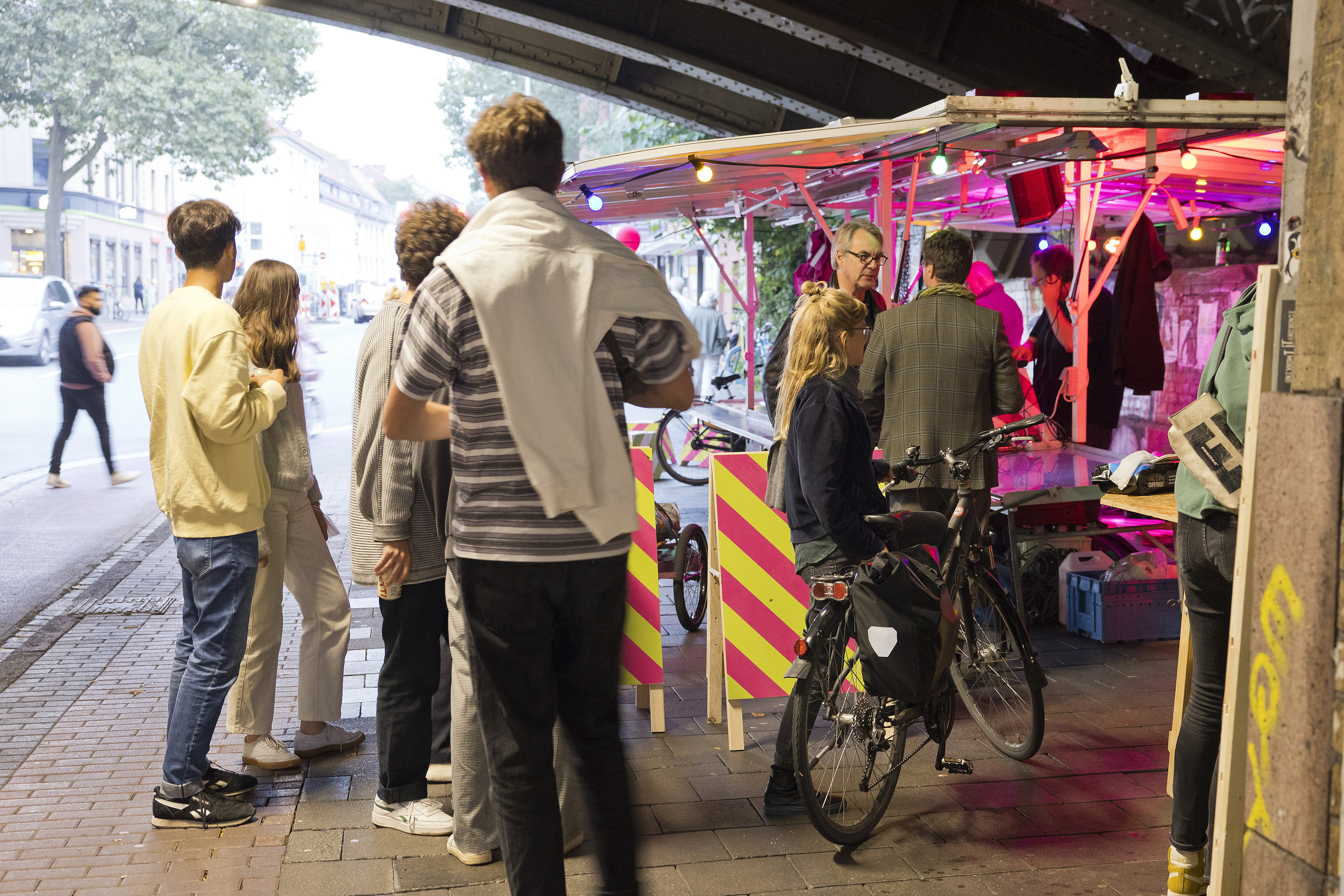 Infostand bei der Europäischen Woche der Mobilität