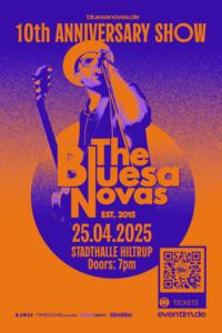 The Bluesanovas am 25. April 2025, 19 Uhr