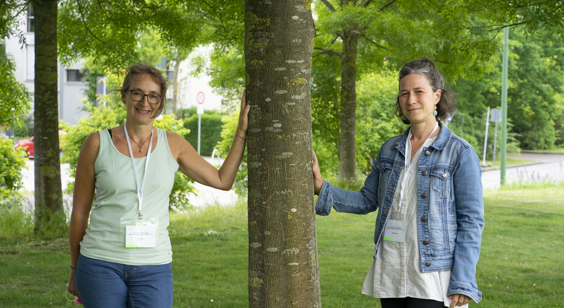 Iris Weber und Juliette Polenz