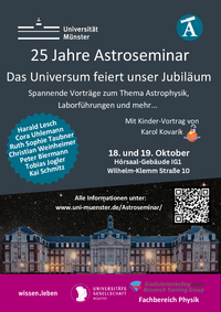 Poster für Astroseminar