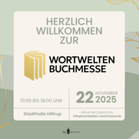 Wortwelten Buchmesse am 22. November 2025, 10 – 18 Uhr