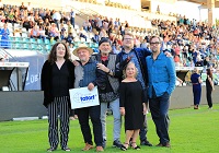 Jubiläums-Tatort-Open-Air-Premiere - am 30.8.2022 im Preußenstadion in Münster - Hauptcast