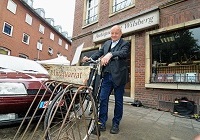 Dreharbeiten für neue Wilsberg-Folgen - Fahrrad statt Eckis altem Alfa?