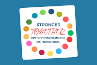 Logo SDG-Partnerschaftskonferenz „Stronger Together“