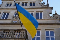 Ukrainische Flagge