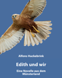 Cover eines Buch, was einen Raubvogel im Flug vor blauem Hintergrund abbildet