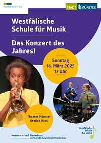 Plakat Konzert des Jahres 2025