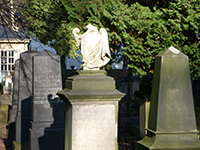 Jüdische Friedhof an der Einsteinstraße