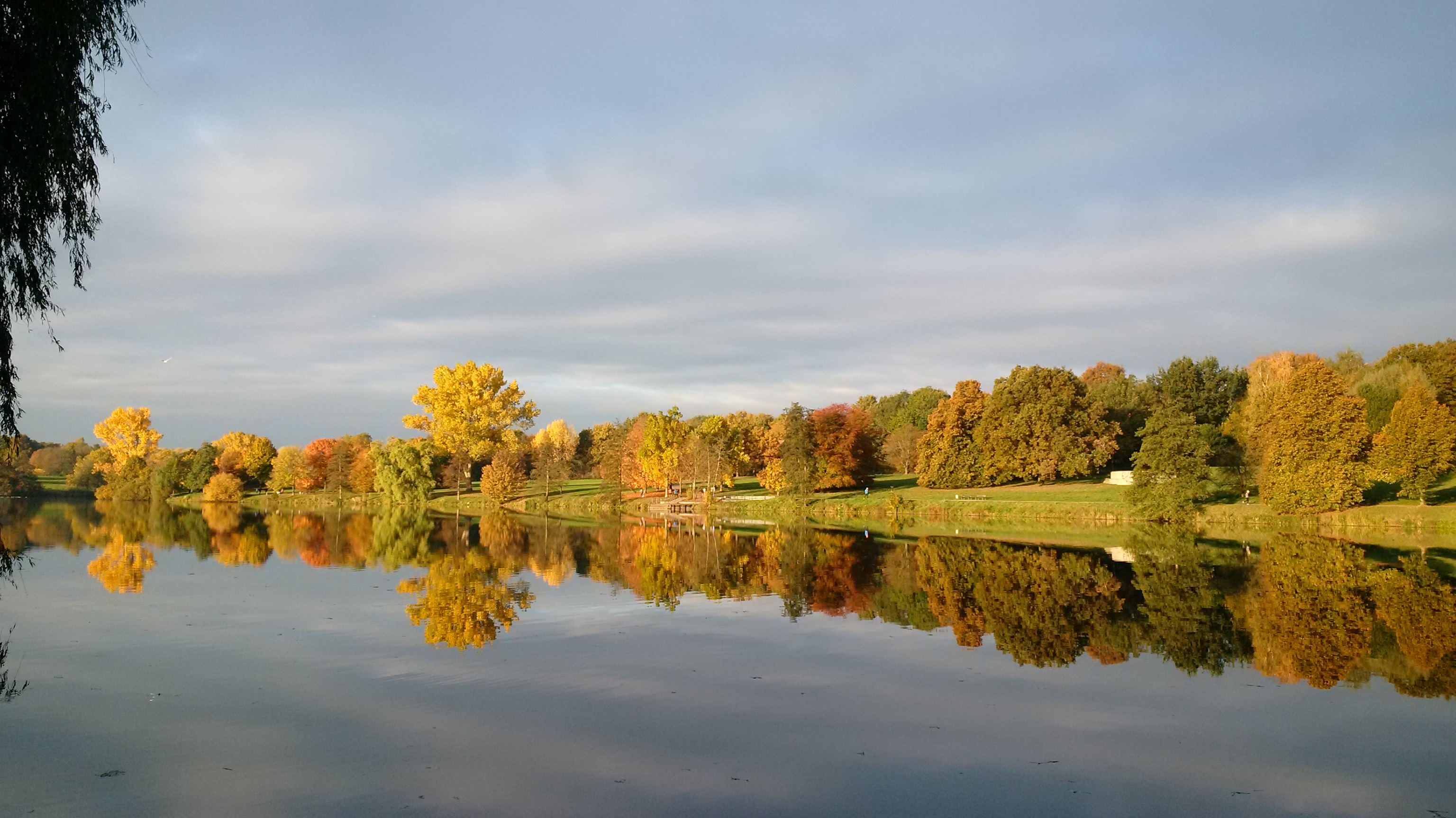 Aaseepark: Herbststimmung