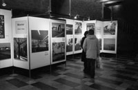 Besucherinnen und Besucher in einer Ausstellung
Foto: Westfälische Nachrichten / Rudolf Krause