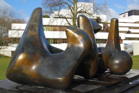 Henry Moore. Large Vertebrae